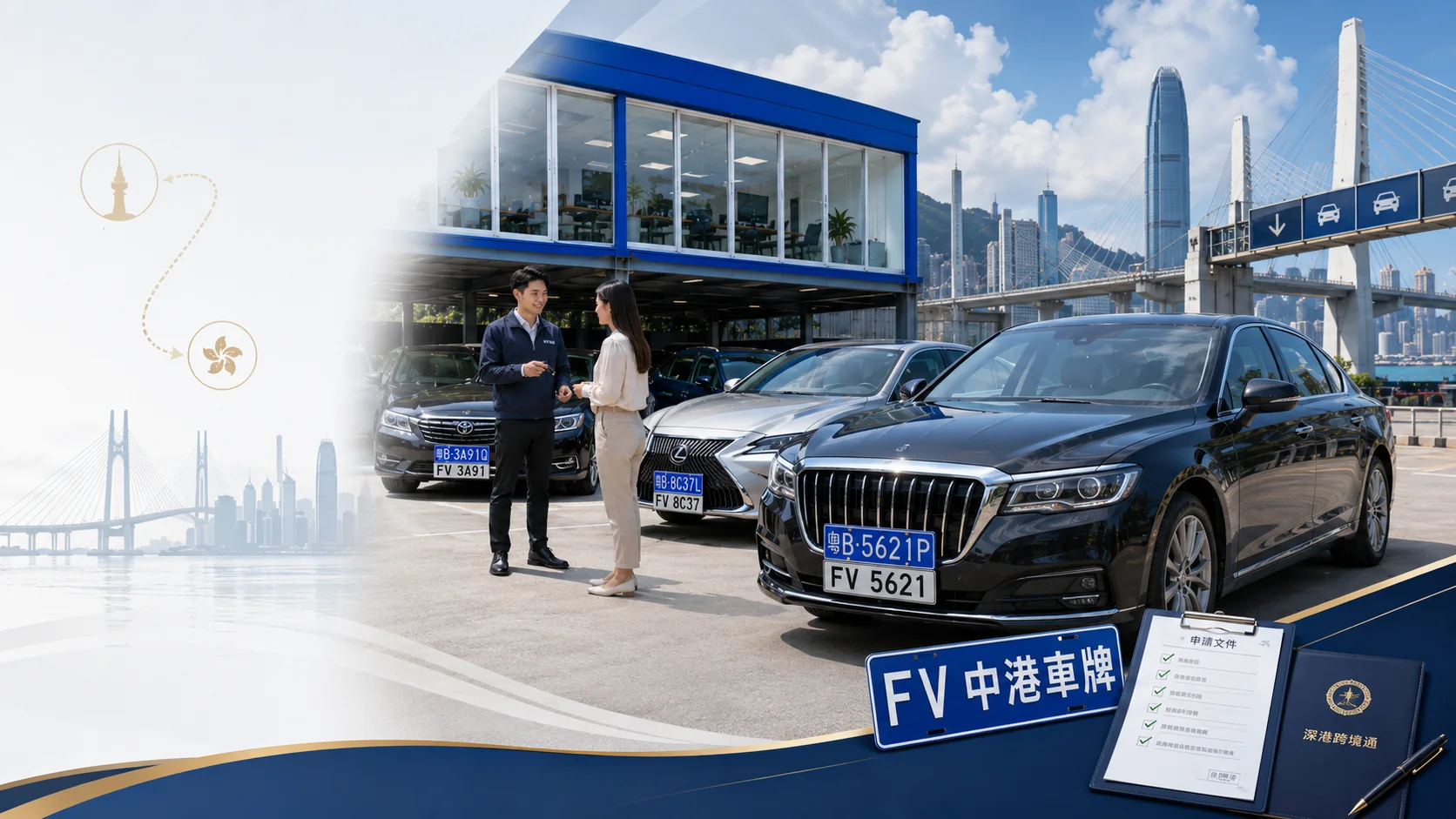 深港跨境通 FV 中港車牌申請及現牌轉讓插圖